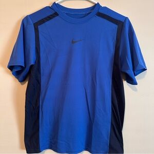 Nike Dri-Fit Youth Kids Size Large Blue T-Shirt
